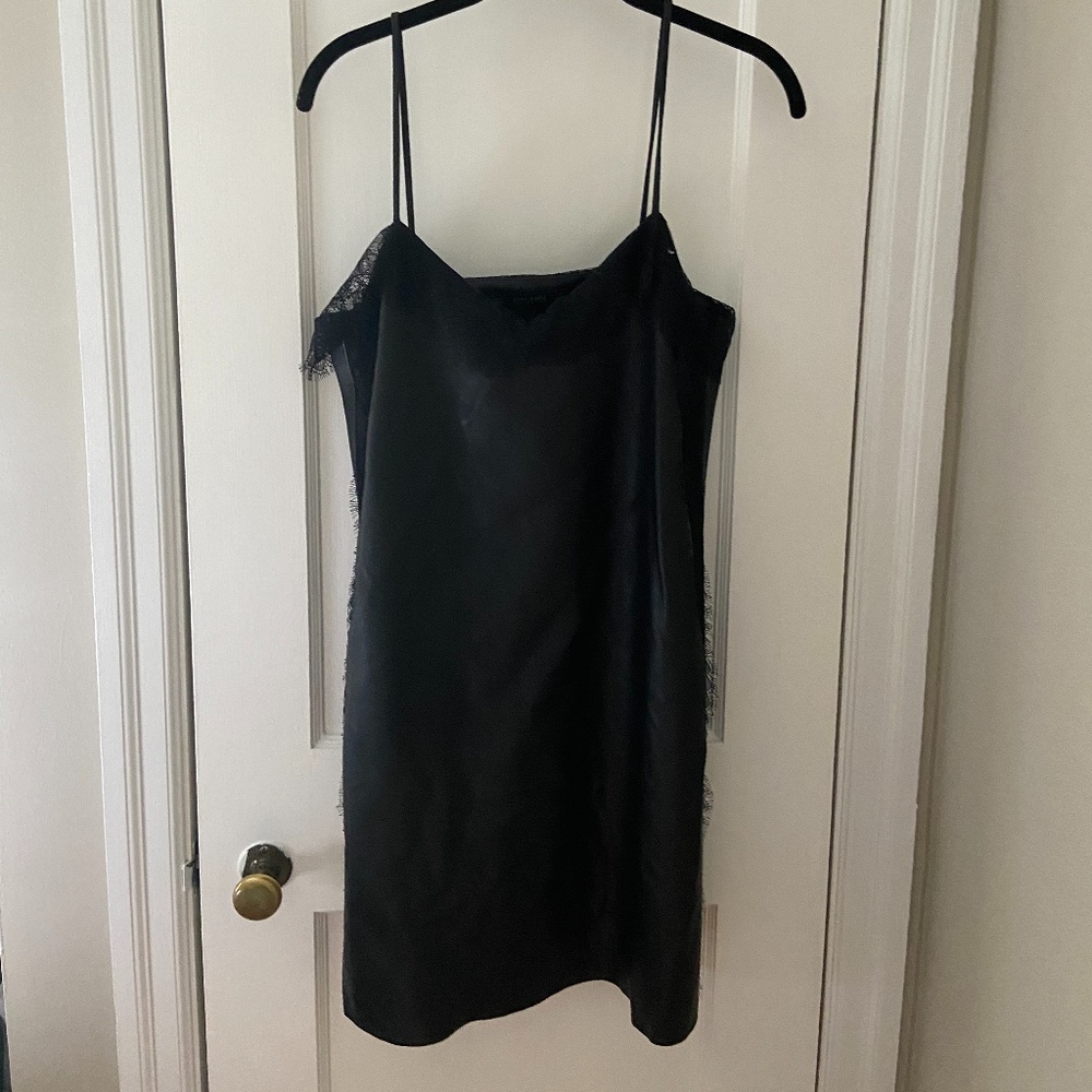 Zara Faux Leather Dress
